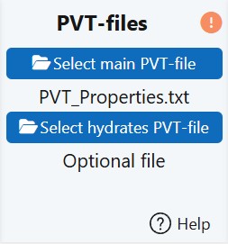 PVT Files Not Ready