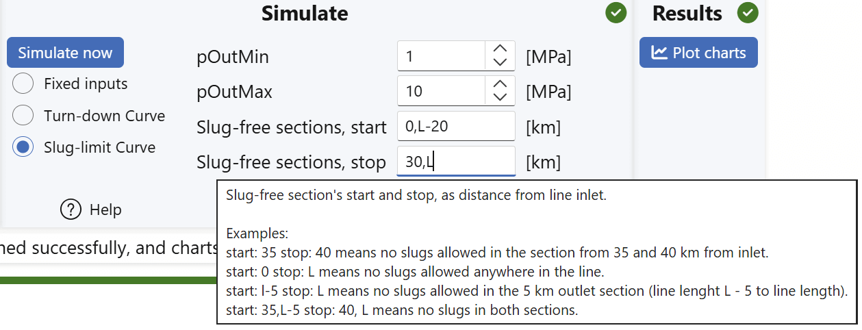 Slug Limit Selector
